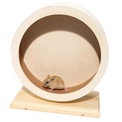 Wooden Hamster Wheel 