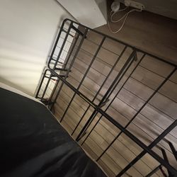 Foldable metal Bed frame Full Size 
