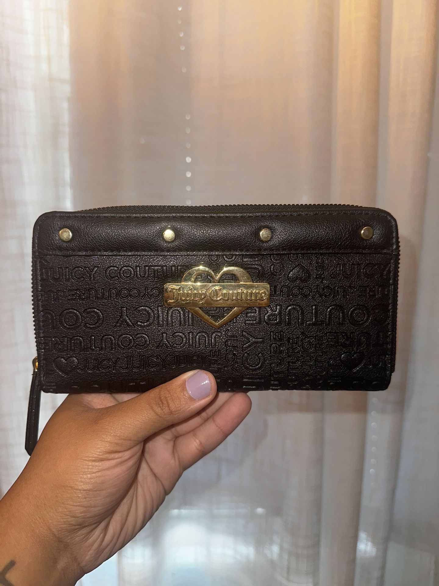 Juicy Couture Wallet Leather Clutch