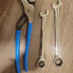 Brand new wrenches and pliers