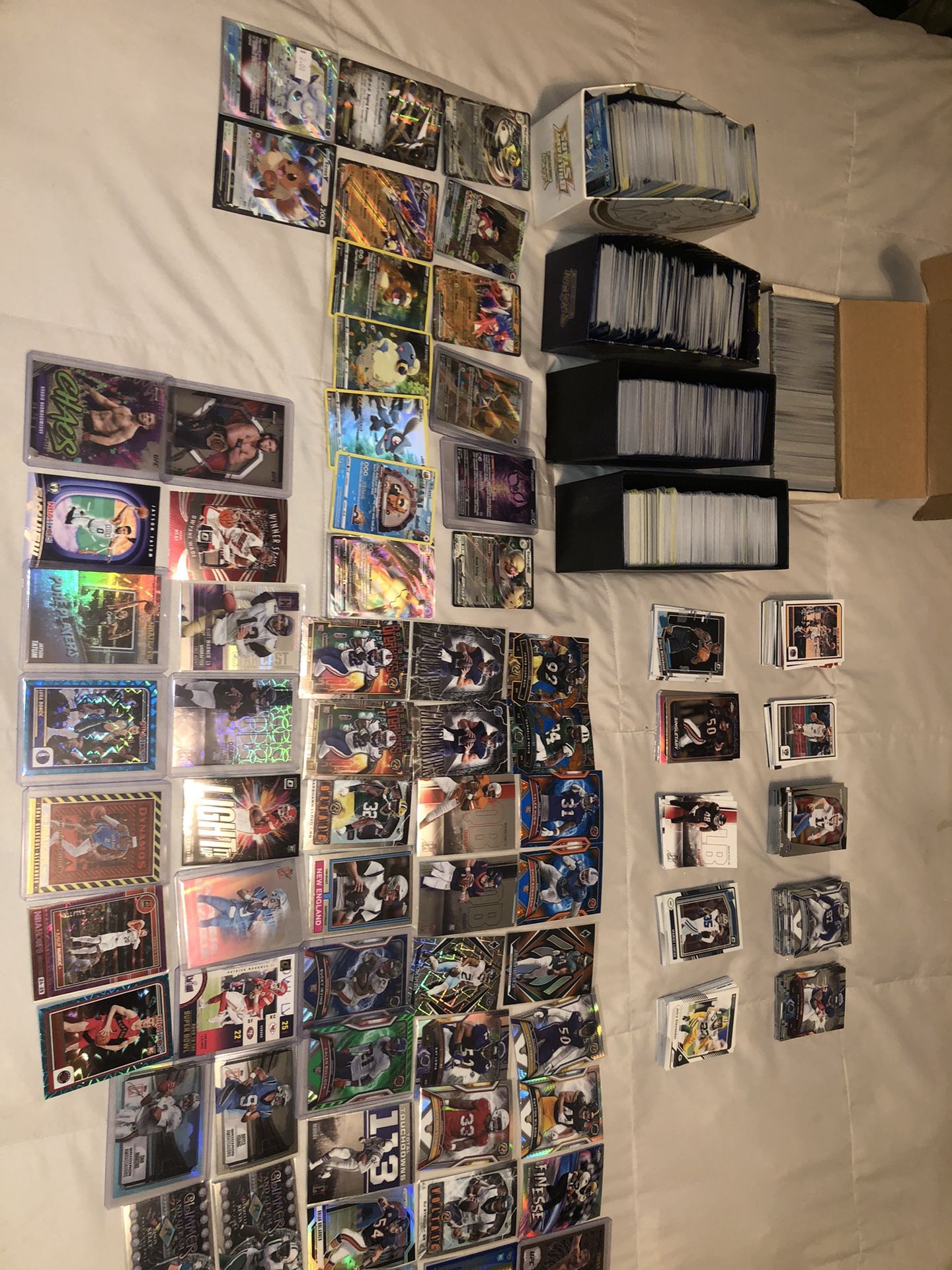 Bulk Card Lot (Pokémon, Football, And Basketball)