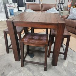 BENTON 5-PC COUNTER HEIGHT DINING SET