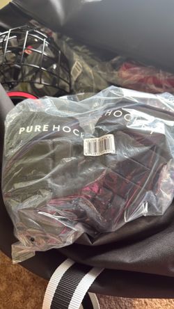 Pure Hockey Black Gloves 9”