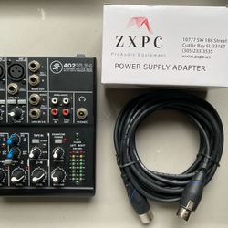 Mackie 402VLZ4 4 Channel Mic/Line Mixer