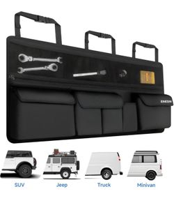 Car Organizer, Car Organizers and Storage with 9 Pockets, SUV Trunk Organizer for SUV/MPV/Truck, Car Essentials (41 * 20in)