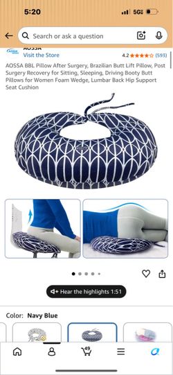 BBL pillow