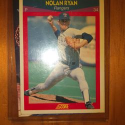 Nolan Ryan Rangers card (34) 