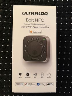 Ultraloq WiFi + NFC door lock