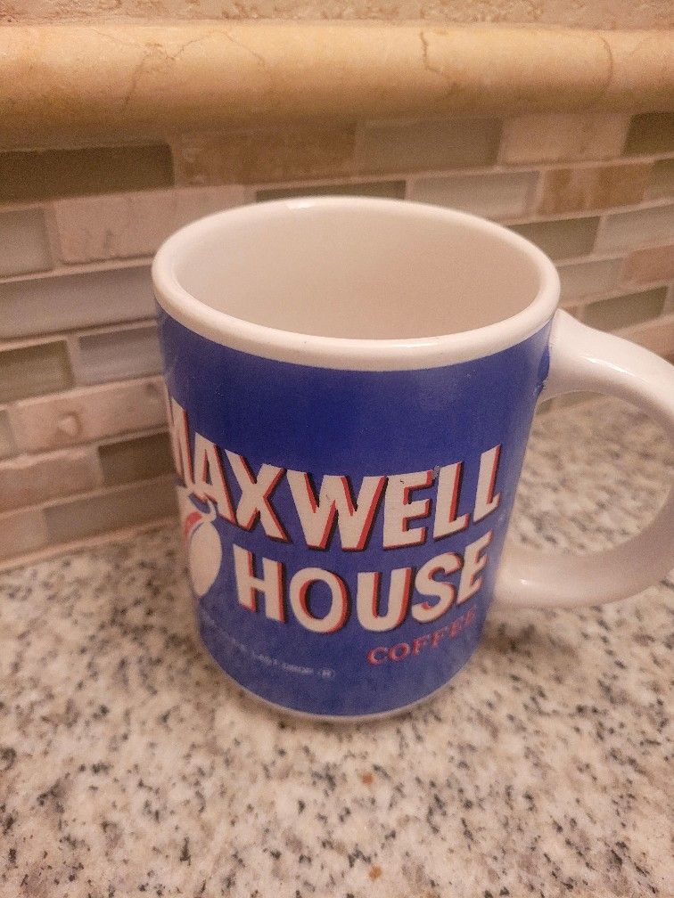 Vintage Maxwell House Ceramic Coffee Mug