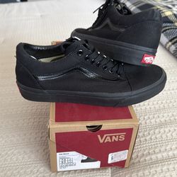 Brand new black Vans