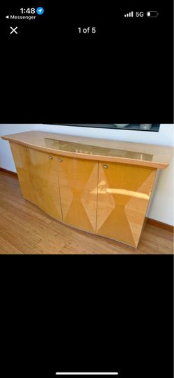 Wood Buffet, sideboard, credenza, vintage