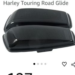 Harley Touring 2014 And Up Saddlebags Lids For 6x9 Speakers