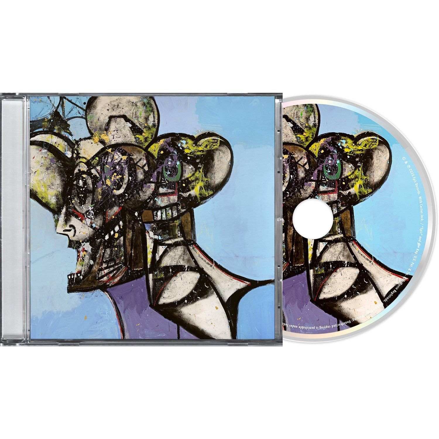 TRAVIS SCOTT FRANCHISE DELUXE CD ๐ฟ Limited Edition