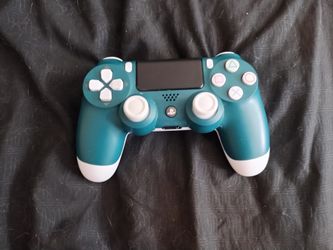 Green PS4 Controller