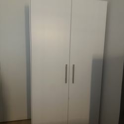 Wooden White Wardrobe for SALE!