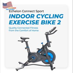 Exercise Bike. Echelon Connect Sport 2 Indoor Stationary Bike New In Box
