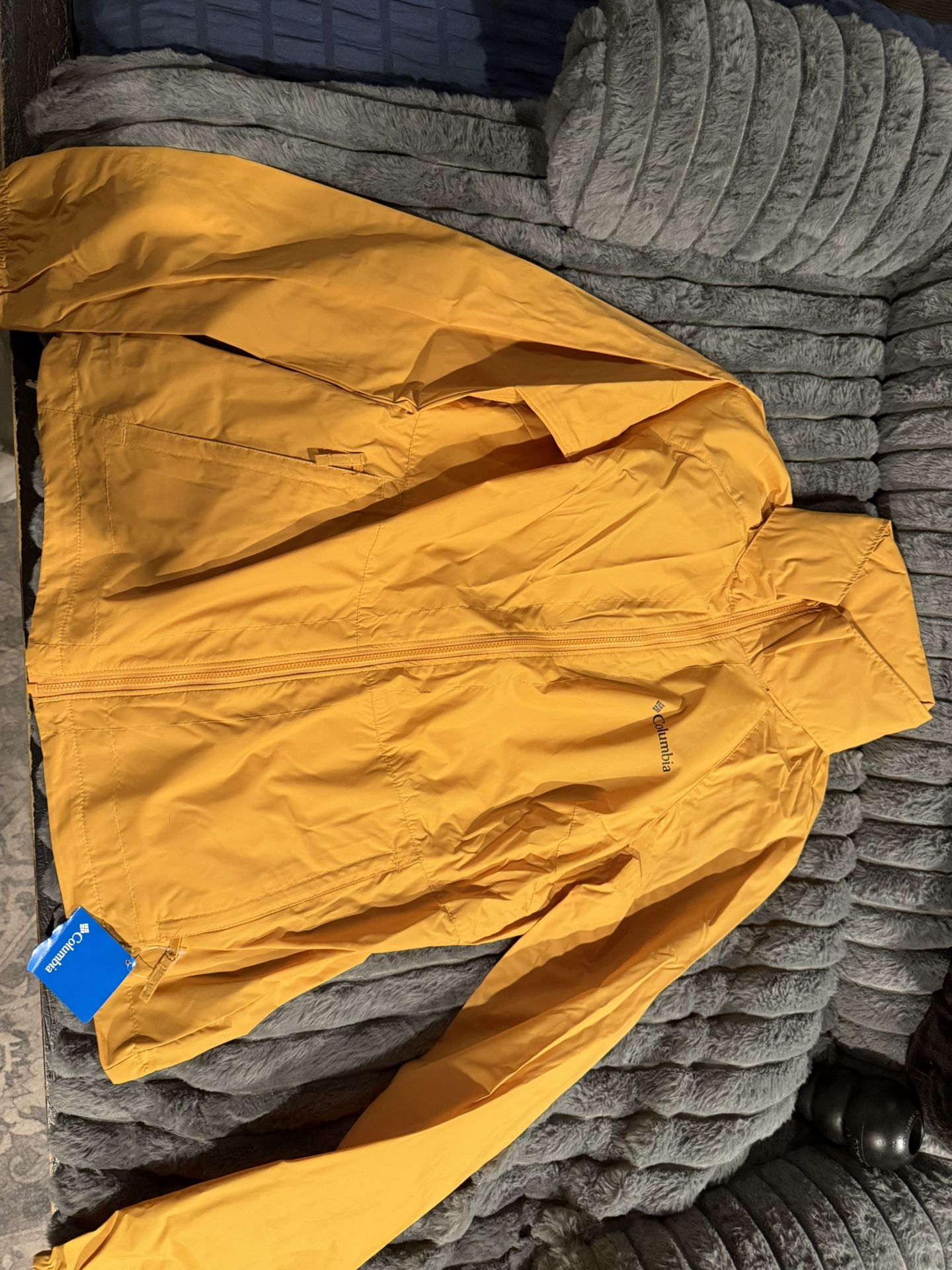 Yellow Rain Columbia Jacket (small)