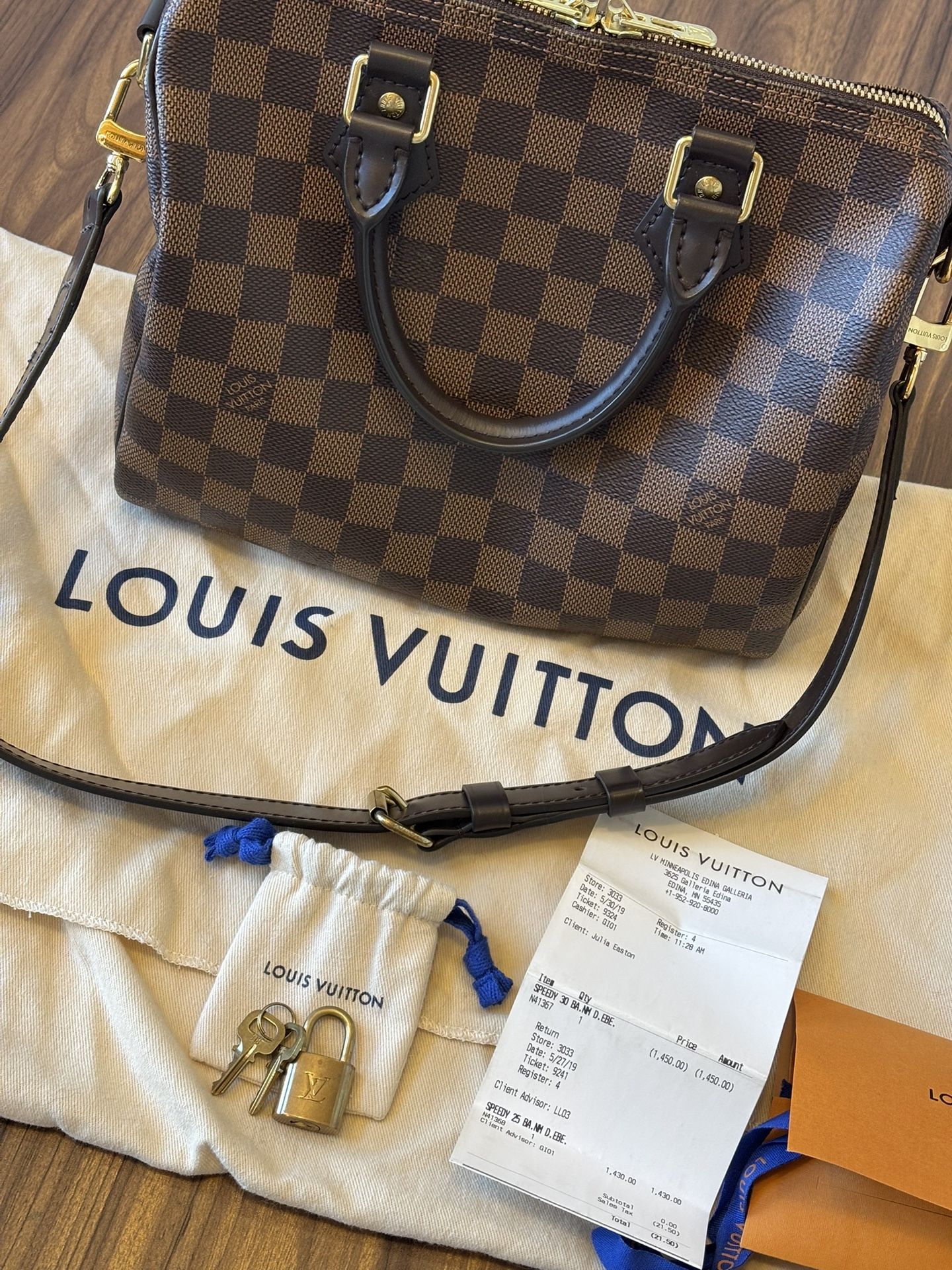LV Speedy 25 Bandouleire