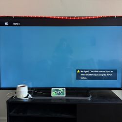 60 Inch Flatscreen TV.