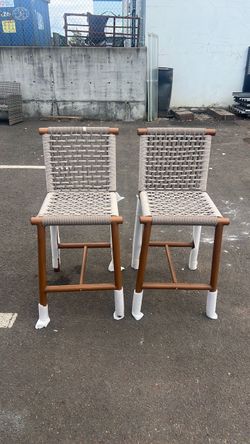Purple Leaf bar stools