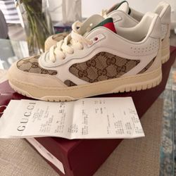 Gucci Original Re Web Sneakers 