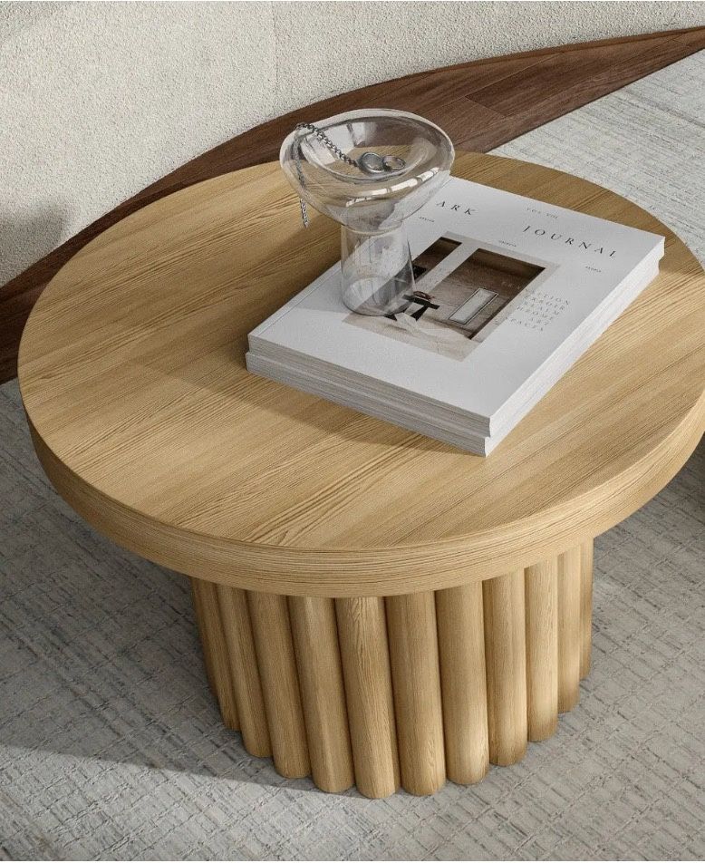 Fluted Coffee Table