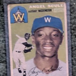 1954 Topps Angel Scull RC 