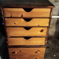 Solid Wood Old Dresser