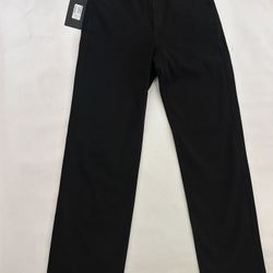 Rag & Bone Relaxed Straight Black Jeans Size 2 