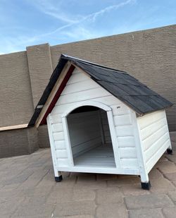 Solid Wood Dog House