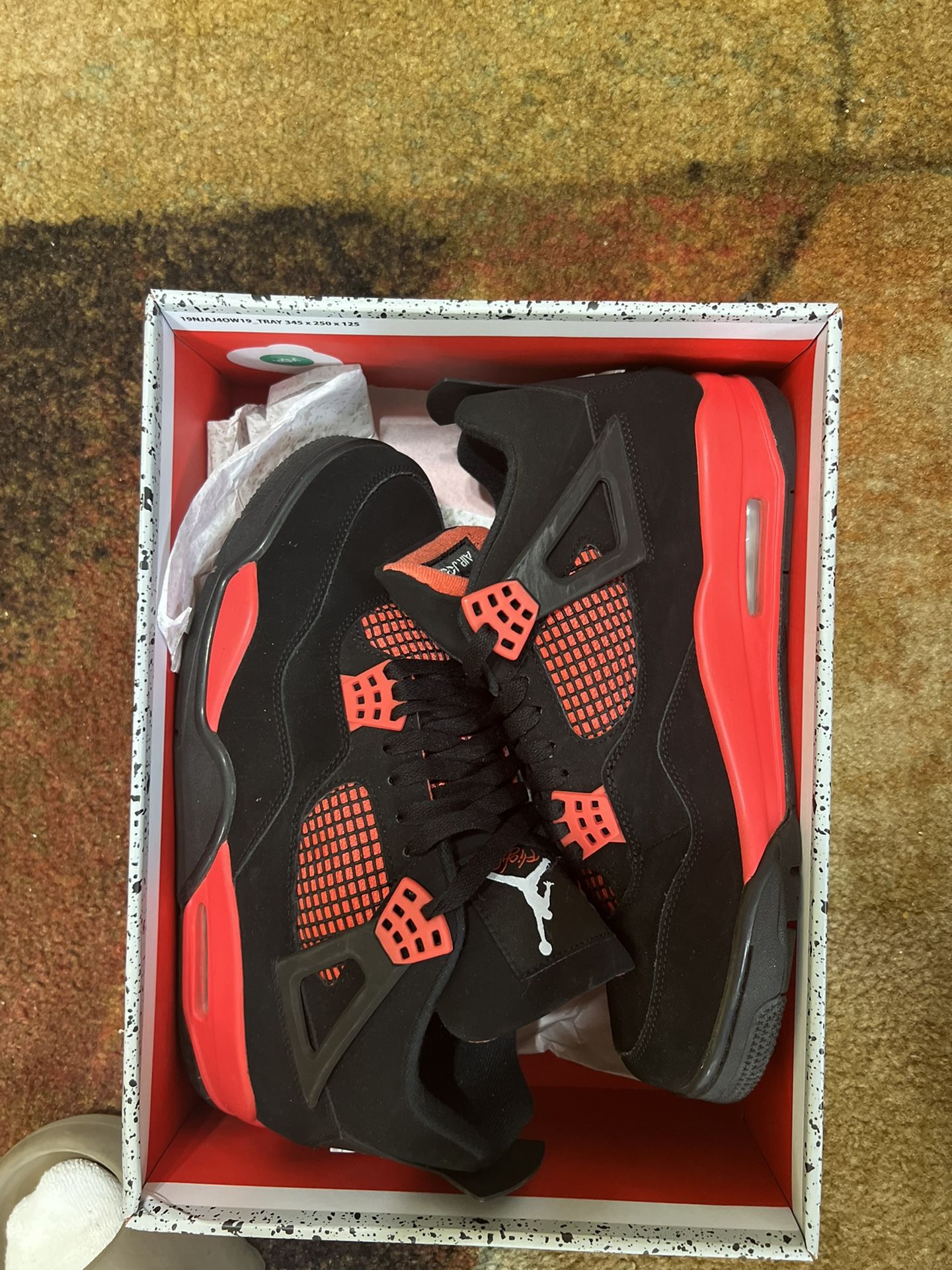 Jordan 4 Red Thunder Size 11