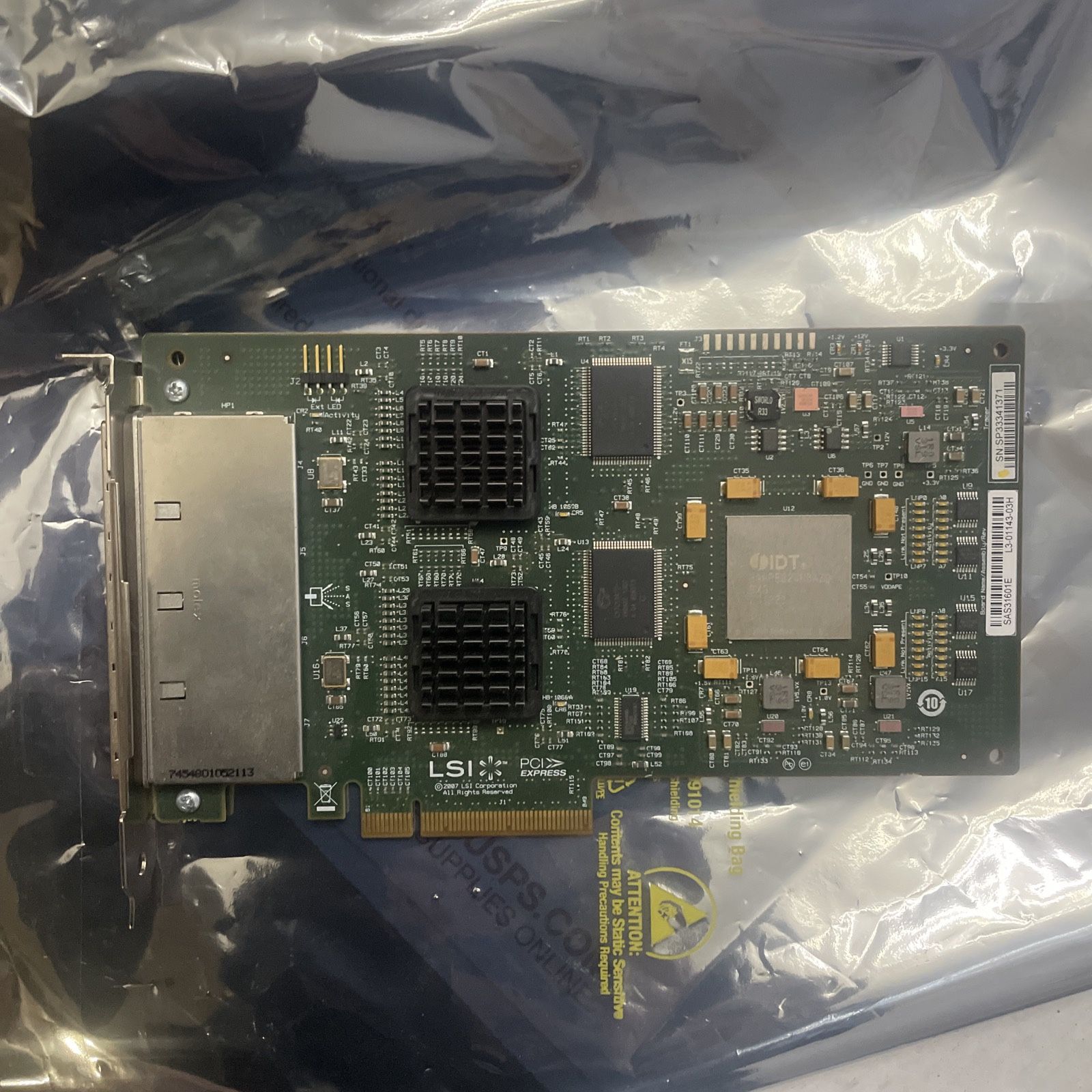 Sas/sata Adapter Expansion Cards/network
