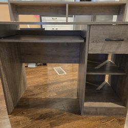 Rust Oak Study Desk