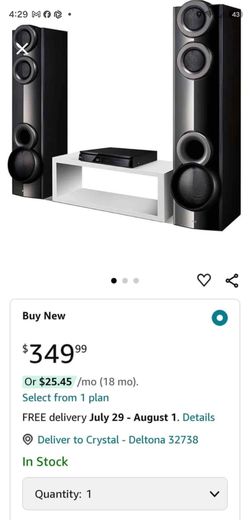 Lg home theater and Blu-ray player