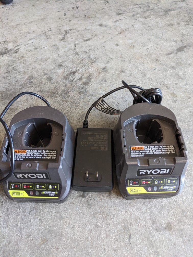 Ryobi 18v One+ Chargers