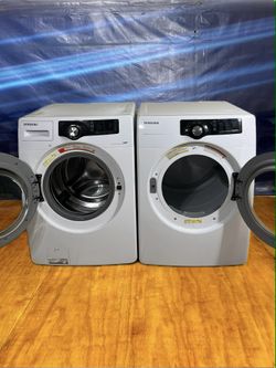 Samsung Washer And Electric Dryer Free deliver and install 3 Month Warranty👈