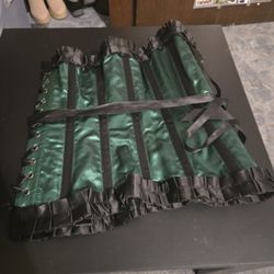Green Female Corset 