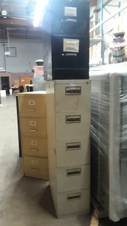 File cabinets