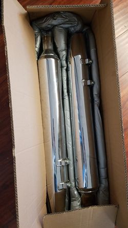 2017 stock OEM Harley touring exhaust MUFFLERS