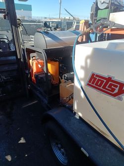 Pressure washer trailer