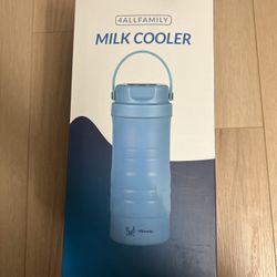 4ALLFAMILY Breast Milk Cooler Travel Bag with 24+ Hour Cooling Biogel Ice Pack – Portable Storage & TSA-Compliant – Includes Bottles, Silicone Nipples