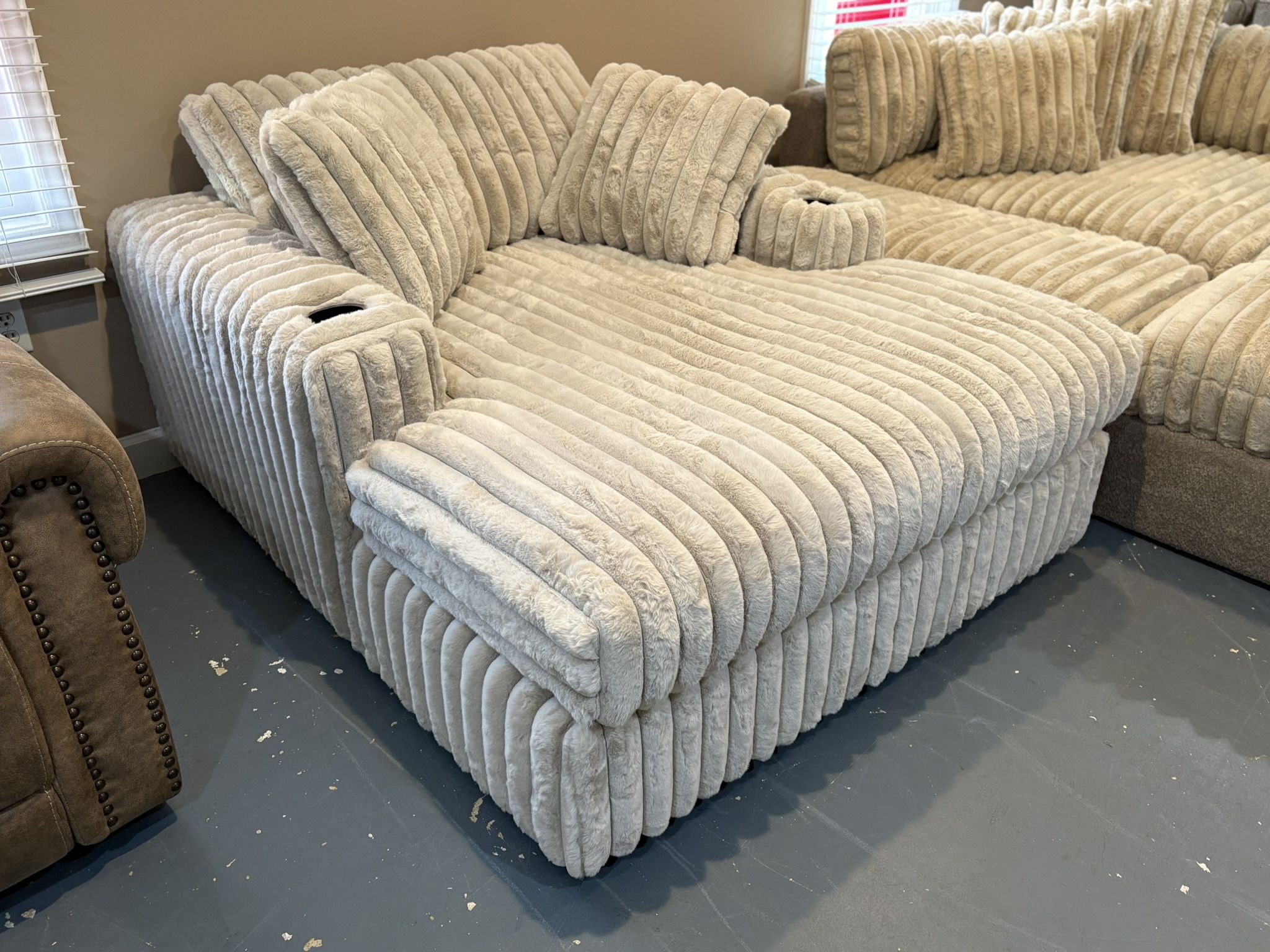 New Corduroy Theater Chaise