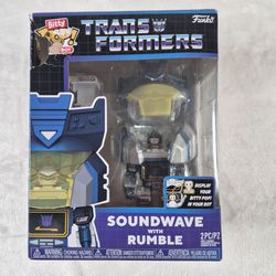 Funko Bitty Pop! Bitty Bot Transformers Soundwave with Rumble