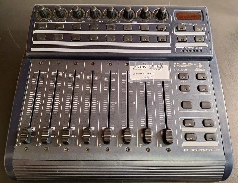 BEHRINGER MIXER/FADER BCF2000