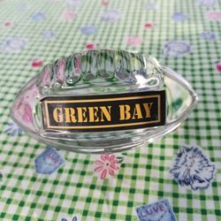 Crystal Green Bay Packers Football Vintage