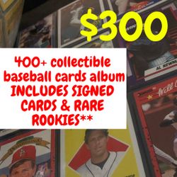 Collectible Vintage Baseball Cards (ROOKIE CARDS INSIDE)