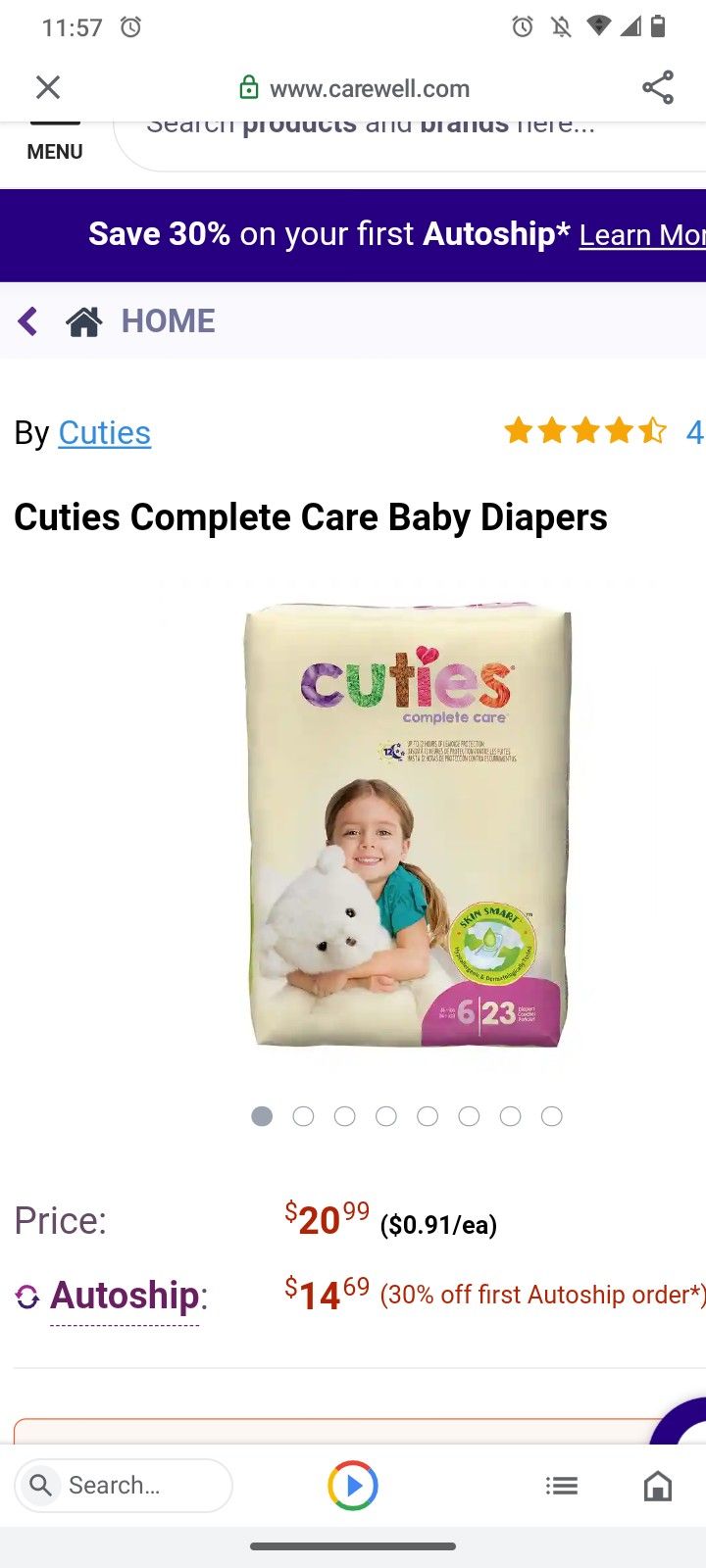 Diapers $5