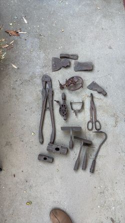 Cool, old, rusty tools