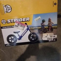 Strider Toddler Balance Bike In Box
