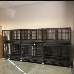6 New Dog Kennels Crates